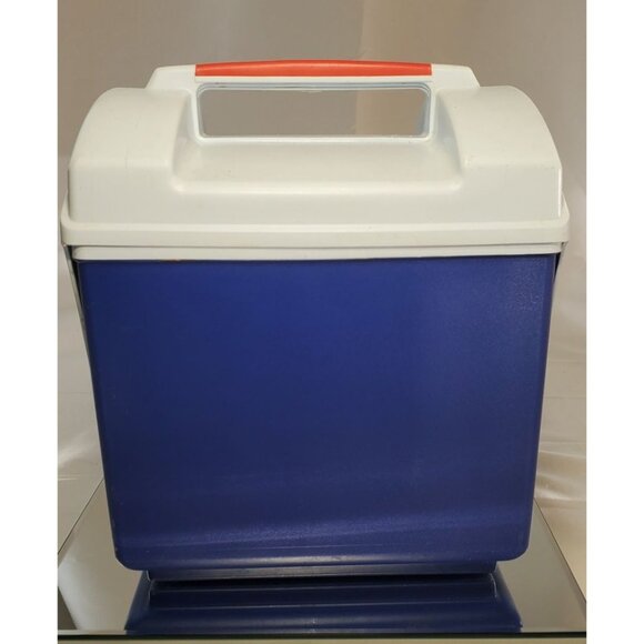 Rubbermaid Litterless Lunch Kit Box Cooler Blue 4 U.S QT. Ice Chest Servin Saver - Picture 3 of 8